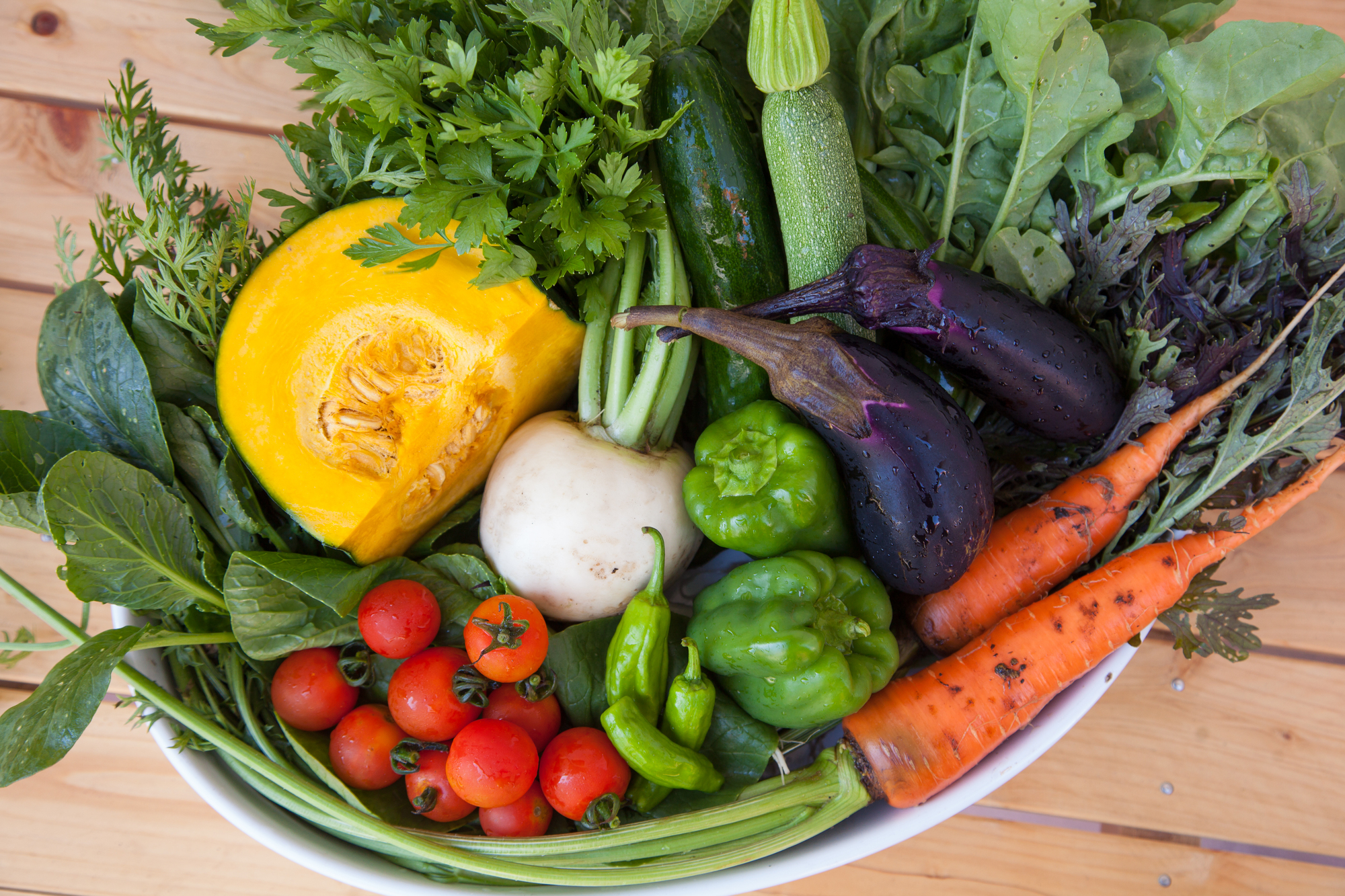 安心と食材のこだわり